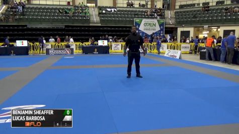 Lucas Barbosa vs Benjamin Sheaffer IBJJF 2016 Chicago Summer Open