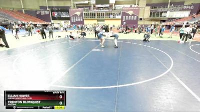 190 lbs Champ. Round 2 - Trenton Blomquist, Arizona vs Elijah Hawes, Empire Wrestling Club