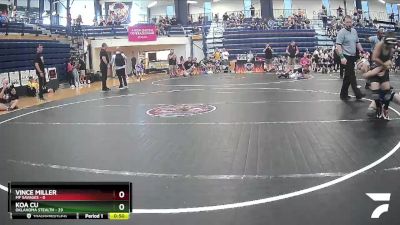 65 lbs Round 3 (8 Team) - Koa Cu, Oklahoma Stealth vs VINCE MILLER, MF Savages