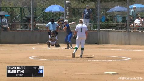 Ohana Tigers vs Irvine Sting   2016 18U Premier PGF Nationals