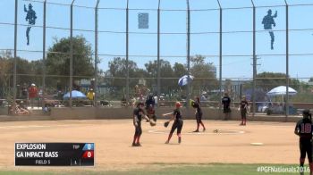 Explosion vs Georgia Impact Bass 2016 18U Premier PGF Nationals