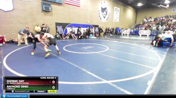 106 lbs Cons. Round 2 - Raymond Dinio, Cabrillo vs Dominic Day, St. Joseph (Santa Maria)