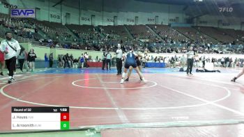 150 lbs Round Of 32 - Jahzara Hayes, Yukon vs Lilie Arrasmith, El Reno