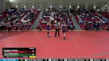 100 lbs Round 1 - Alanah Girard, Daphne vs Cheyenne Penn, Auburn High School