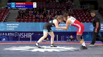 68 kg 1/2 Final - Nurzat Nurtaeva, Kyrgyzstan vs Sophia Schaefle, Germany