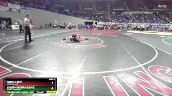 6A-126 lbs Cons. Round 4 - Joseph Borraggine, North Medford vs Broc Kamp, McMinnville