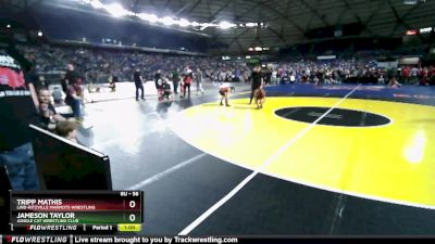 56 lbs Champ. Round 1 - Tripp Mathis, Lind-Ritzville Marmots Wrestling vs Jameson Taylor, Jungle Cat Wrestling Club