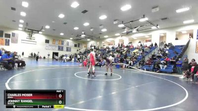 150 lbs 5th Place Match - Charles Moser, Indio vs Johnny Rangel, Rialto