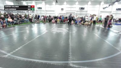76 lbs Round Robin 3 - Carter Vollmer, ARES Red - EL vs Jack Gorman, Gold Standard - EL