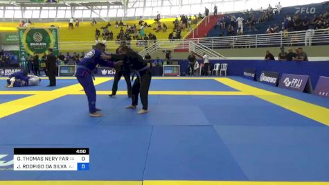 GUSTAVO THOMAS NERY FARIA DE PAI vs JEFETER RODRIGO DA SILVA LEITE 2023 Brasileiro Jiu-Jitsu IBJJF