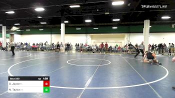 182 lbs Round Of 32 - Dominic Joyce, FL vs Nate Taylor, CT