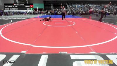 90 lbs Quarterfinal - Fletcher Utter, Sweet Home vs David Sargsyan, CoachKwrestling