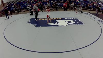 12U Boys - 70 lbs Quarters - Zander Smith, Midwest Xtreme Wrestling vs Gus Korniak, Bulldog Premier Wrestling Club