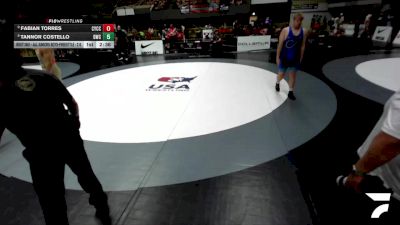 Champ. Round 3 - Fabian Torres, Community Youth Center - Concord Campus Wrestling vs Tannor Costello, Dominator Wrestling Club