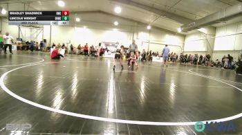 55 lbs 3rd Place - Bradley Shadwick, Berryhill Wrestling Club vs Lincoln Wright, Broken Arrow Wrestling Club