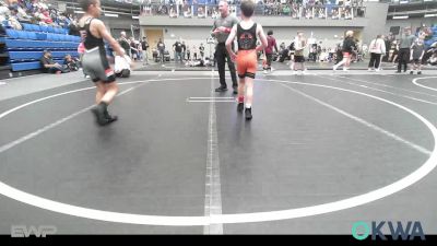 76-80 lbs Semifinal - Holt Ward, Cowboy Wrestling Club vs Talon Cunningham, Jacket Wrestling Club