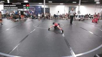 60 lbs Round 4 (6 Team) - Rowan Johnson, Capital City WC vs Deaglan Harrison, Xtreme Team Black