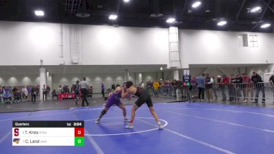 133 lbs Quarters - Tyler Knox, Stanford vs Cory Land, Northern Iowa