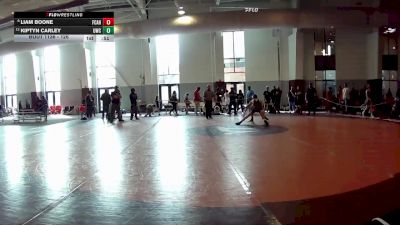 126 lbs Cons. Semi - Kiptyn Carley, Ranger Wrestling Club vs Liam Boone, Forest Wrestling