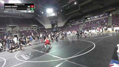 98-112.5 lbs Champ. Round 2 - Ignazio Juanes, Duran Wrestling Club vs Cassian Mills, Canon City Wrestling Club
