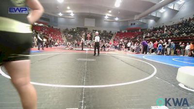 130 lbs Consi Of 4 - Parker Goss, Vinita Kids Wrestling vs Michael Lonechief, Pawnee Peewee Wrestling