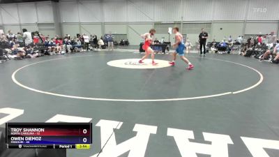 165 lbs Round 1 (6 Team) - Troy Shannon, North Carolina vs Owen Diemoz, Missouri