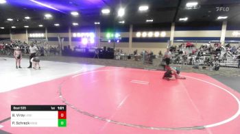 98 lbs Round Of 16 - Brennan Viray, Legends Of Gold LV vs Preston Schreck, Roosevelt HS