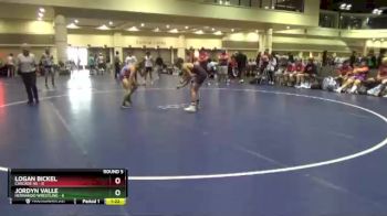 113 lbs Round 5 (10 Team) - Jordyn Valle, Hernando Wrestling vs Logan Bickel, Cascade HS