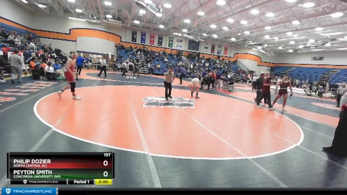 197 lbs Cons. Round 3 - Peyton Smith, Concordia University (WI) vs ...