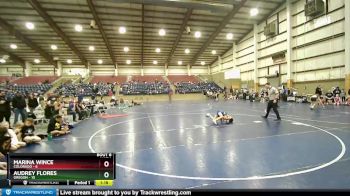 80 lbs Round 3 (6 Team) - Audrey Flores, Oregon vs Marina Wince, Colorado