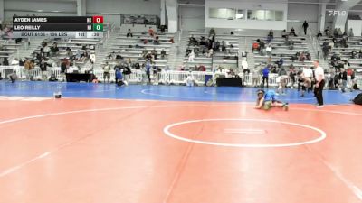 106 lbs Consi Of 64 #1 - Ayden James, NC vs Leo Reilly, NJ