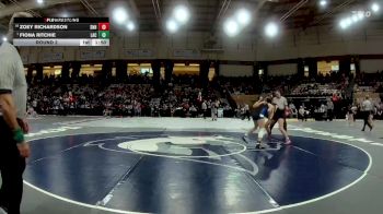 135 lbs Round 2 - Fiona Ritchie, Henry E. Lackey vs Zoey Richardson, Snow Hill