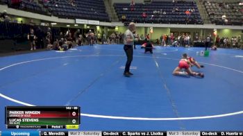 85 lbs Semifinal - Parker Wingen, Legends Of Gold vs Lucas Stevens, MN Elite