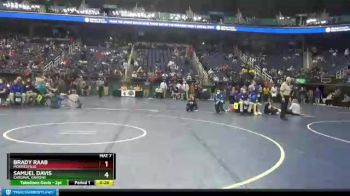 4 lbs Cons. Round 2 - Brady Raab, Mooresville vs Samuel Davis, Cardinal Gibbons
