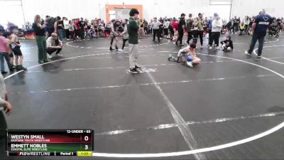 65 lbs Semifinal - Emmett Nobles, Coastal Elite Wrestling vs Westyn Small, Eastside Youth Wrestling