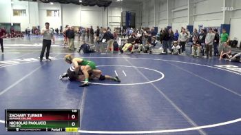 149 lbs Cons. Semi - Nicholas Paolucci, York (PA) vs Zachary Turner, Roanoke College