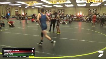 85 lbs Round 1 (6 Team) - John Ross, Triumph WC vs George Jolley IV, Bad Bass