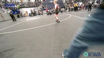 55 lbs 3rd Place - Kase Hood, Weatherford Youth Wrestling vs Grace Henry, Comanche Takedown Club