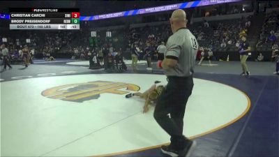 165 lbs Consi Of 32 #2 - Christian Carchi, Simi Valley (SS) vs Brody Preisendorf, Redwood (CS)