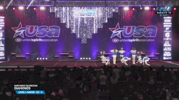 Northwest SilverStars - Diamonds [2025 L1 Junior - D2 - A Day 2] 2025 USA All Star Cheer Super Nationals