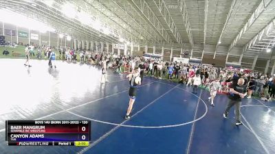 120 lbs Round 1 - Baer Mangrum, Scramble Inc Wrestling vs Canyon Adams, TUG