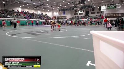 132 lbs Round 2 - Christian Montero, Purdue Polytech Broadripple vs Oscar Ortega, Indianapolis Arsenal Tech