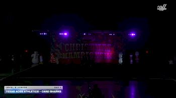 Texas Aces Athletics - Card Sharks [2025 L5 Junior Day 1] 2025 Cheer Power Holiday Showdown Houston