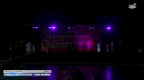 Texas Aces Athletics - Card Sharks [2025 L5 Junior Day 1] 2025 Cheer Power Holiday Showdown Houston