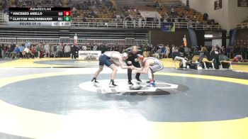 132 lbs Round Of 16 - Vincenzo Anello, Blair Academy vs Clayton Waltenbaugh, The Hill School