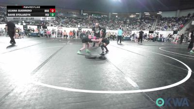 67 lbs Round Of 16 - Liliana Guerrero, Brushy Wrestling Club vs Davie Stolarzyk, Piedmont