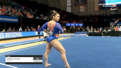Isabella Amado - Floor, Boise St. - 2019 NCAA Gymnastics Regional Championships - Oregon State
