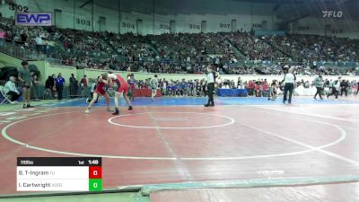 118 lbs Round Of 64 - Beckham Tibbles-Ingram, Tulsa Union vs Ian Cartwright, Verdigris