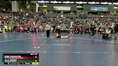 80 lbs Champ. Round 2 - Silas Sperry, Team Grind House vs Gabe VanHouten, Siouxland Wrestling Academy