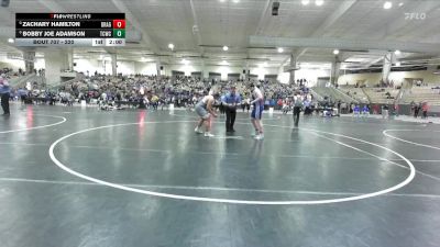 220 lbs Champ. Round 1 - Zachary Hamilton, Dawgs Wrestling Club vs Bobby Joe Adamson, Buccaneer Wrestling Club